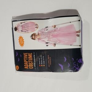 Girls Adaptive Pretty Pink Princess Halloween Costume S(4/6)